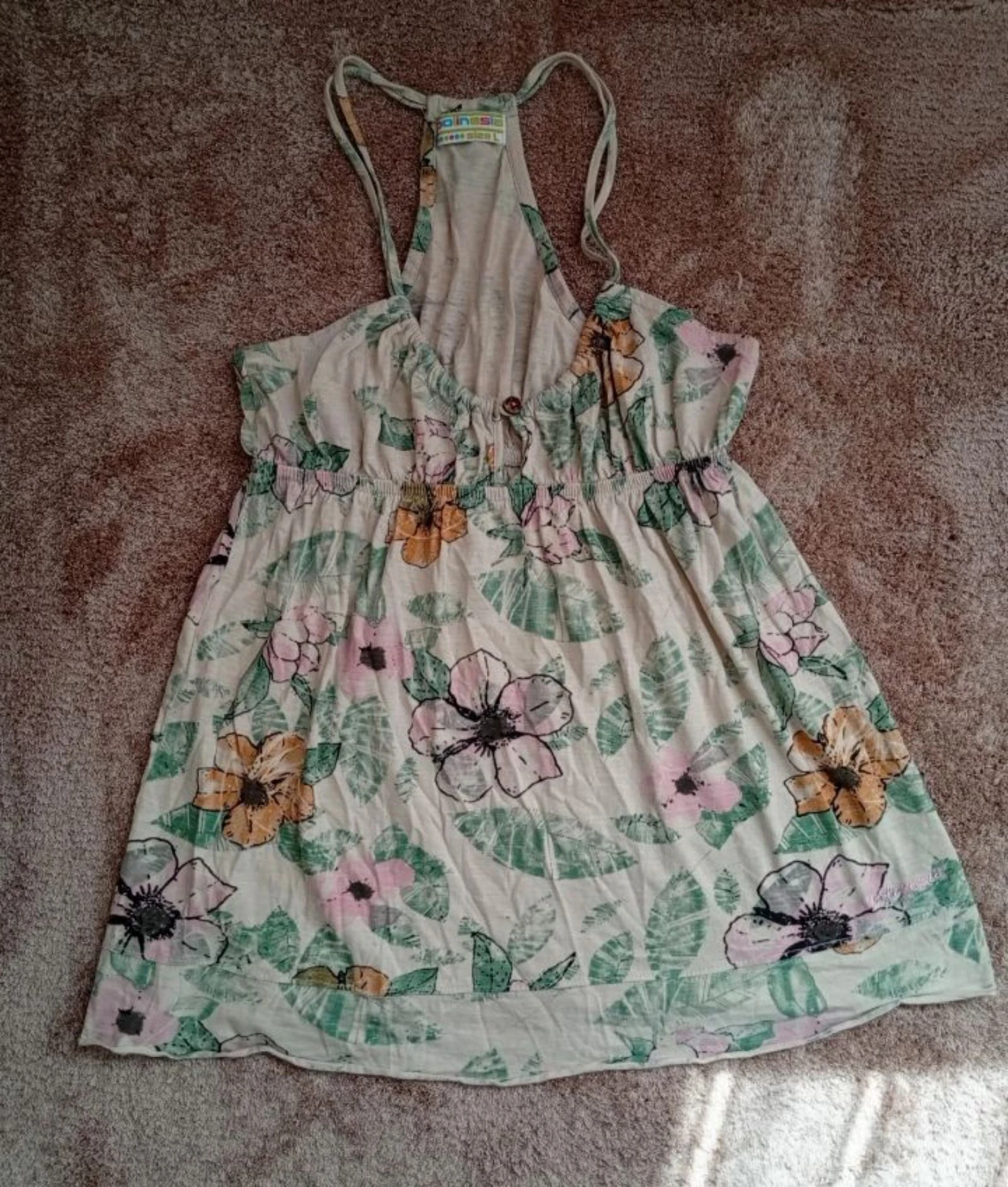 Bloemen T-shirt voor dames Polinesia | Maat L – photo 2